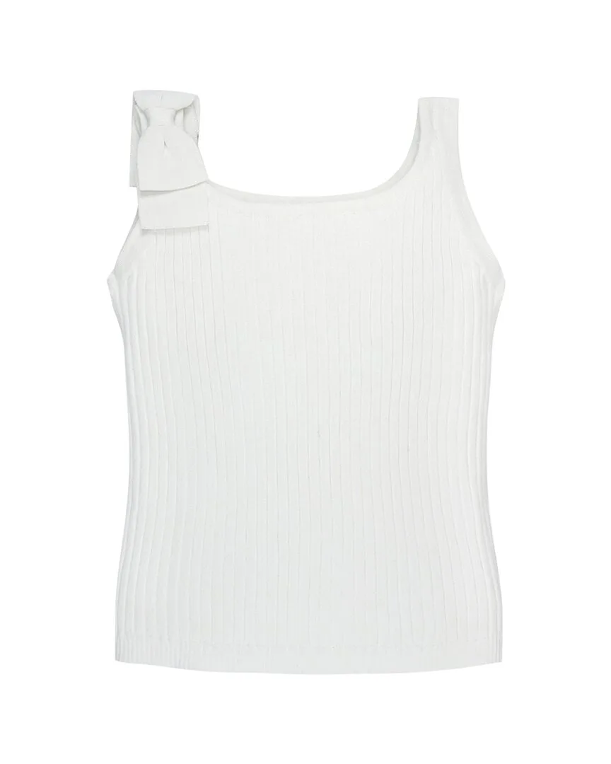 Bow Shoulder Sweater Tank by Hope & Henry