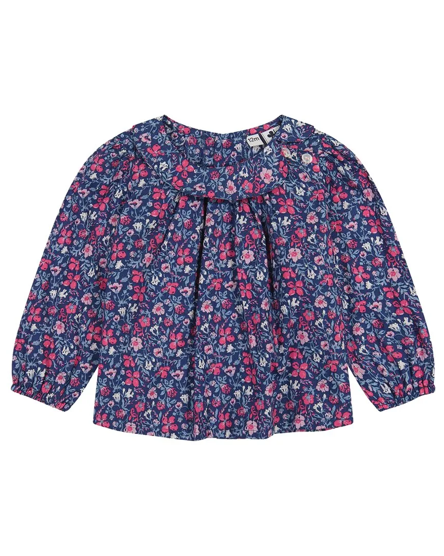 Sadie Side Peter Pan Collar Blouse by Busy Bees