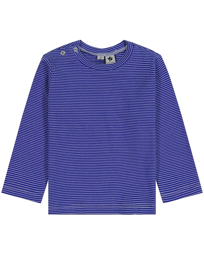 Henry Button Shoulder Tee by Busy Bees