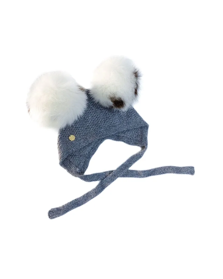 Honeycomb Cashmere Bonnet by Petite Maison Kids