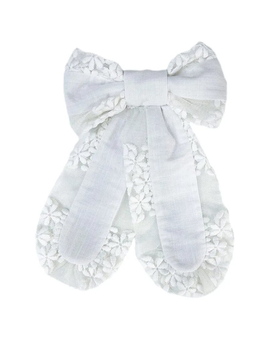 Katherine Linen Hair Bow by Petite Maison Kids