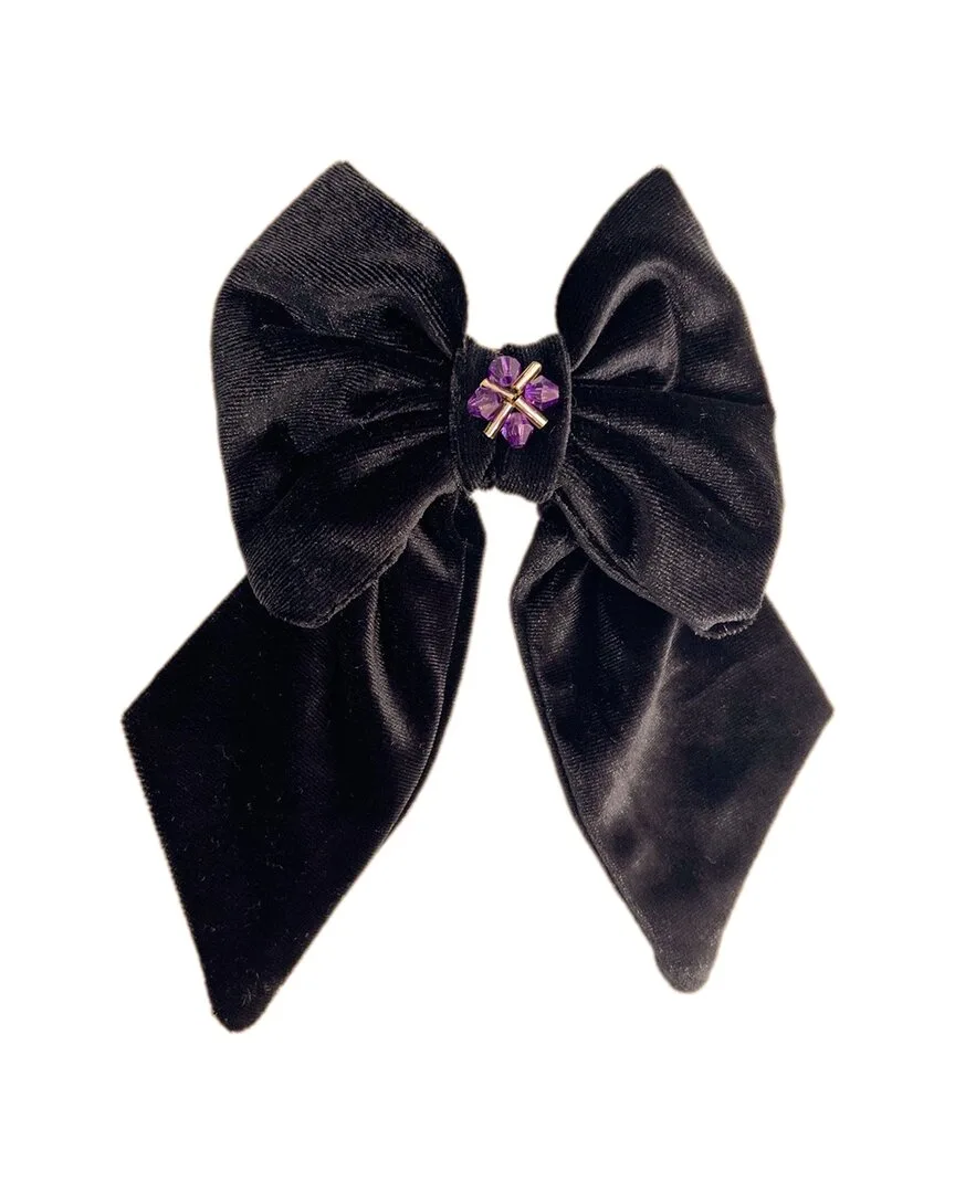 Evangeline Velvet Hair Bow by Petite Maison Kids