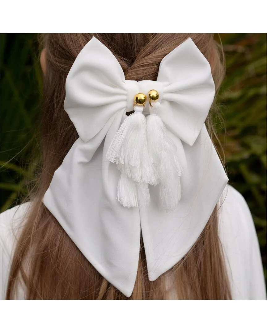 Sienna Tassels Hair Bow by Petite Maison Kids