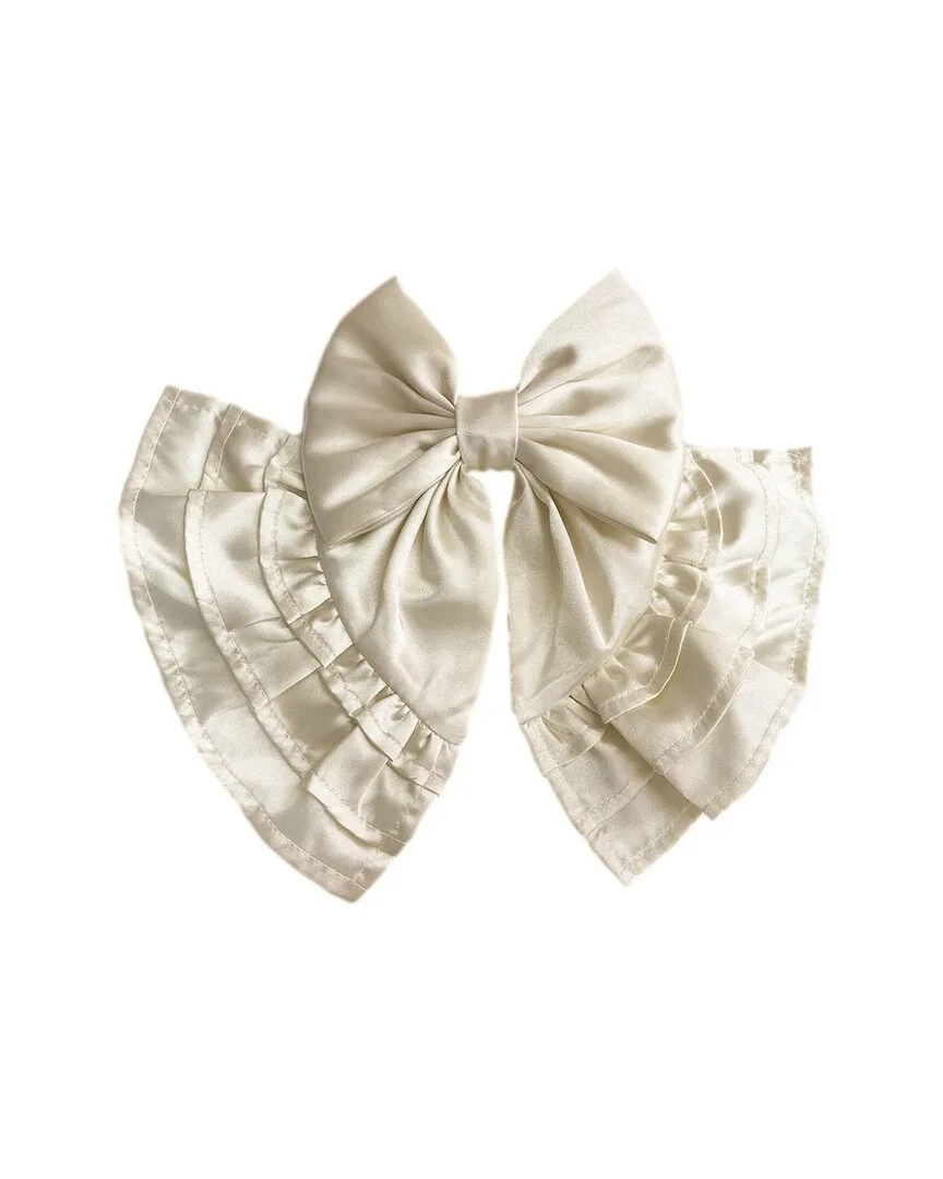 Evangeline Satin Hair Bow by Petite Maison Kids