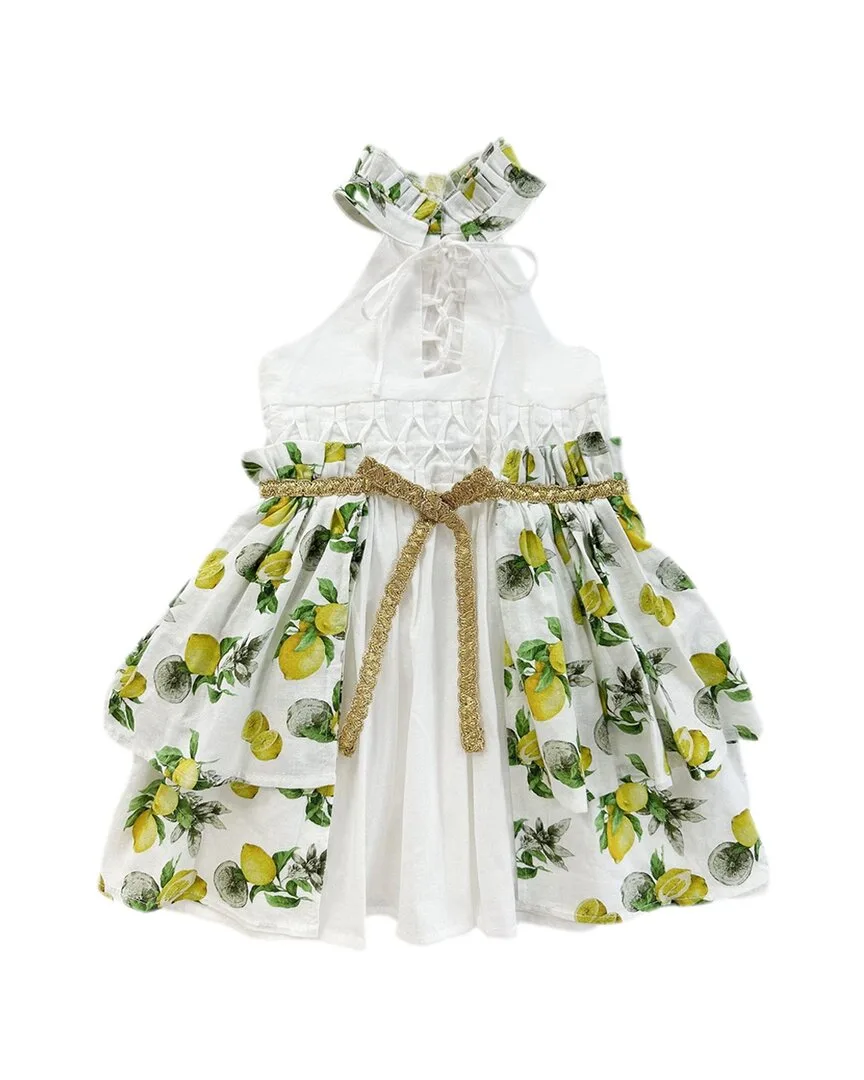 Amalfi Lemon Dress by Petite Maison Kids