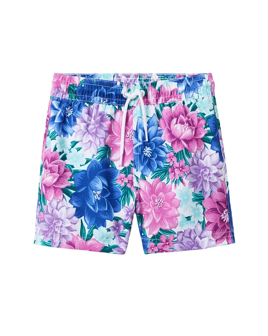 Floral Print Swim Short by Janie and Jack