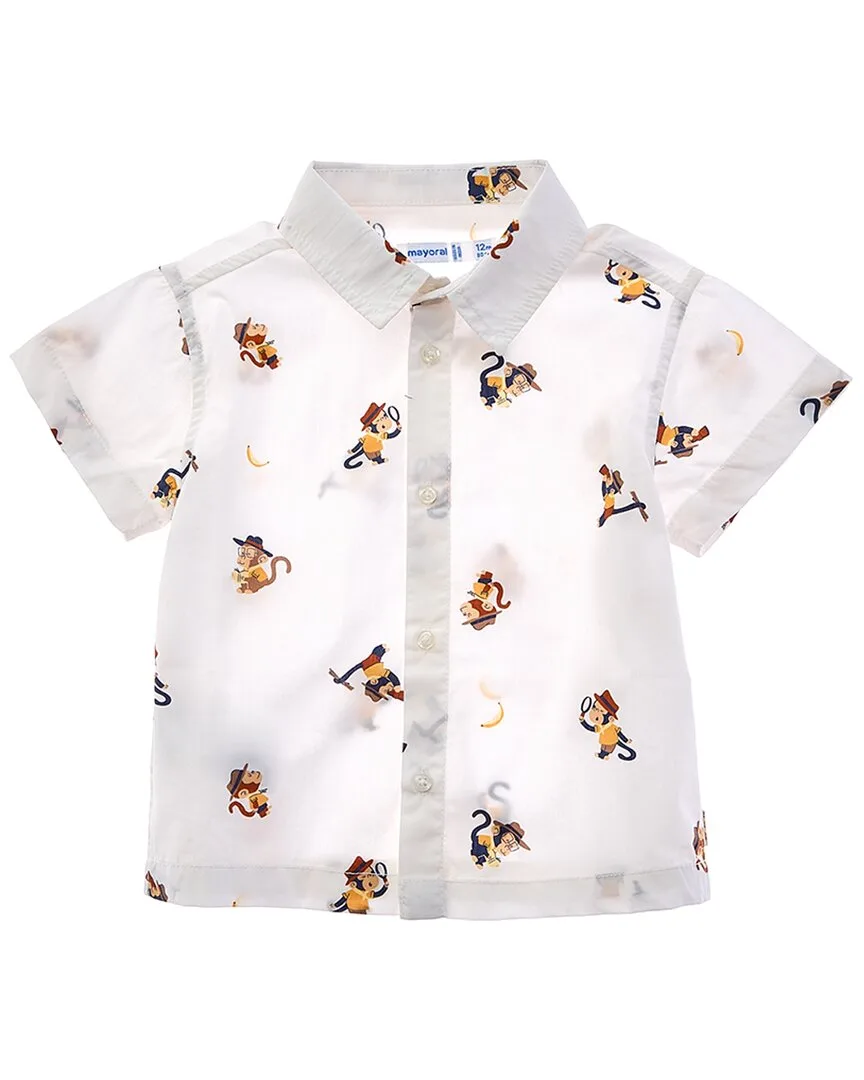 Inspector Print Shirt by Mayoral