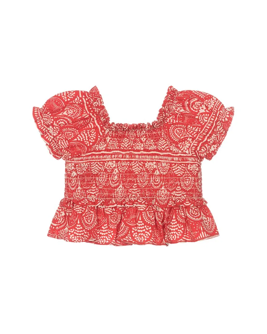 Guipure Print Blouse by Mayoral
