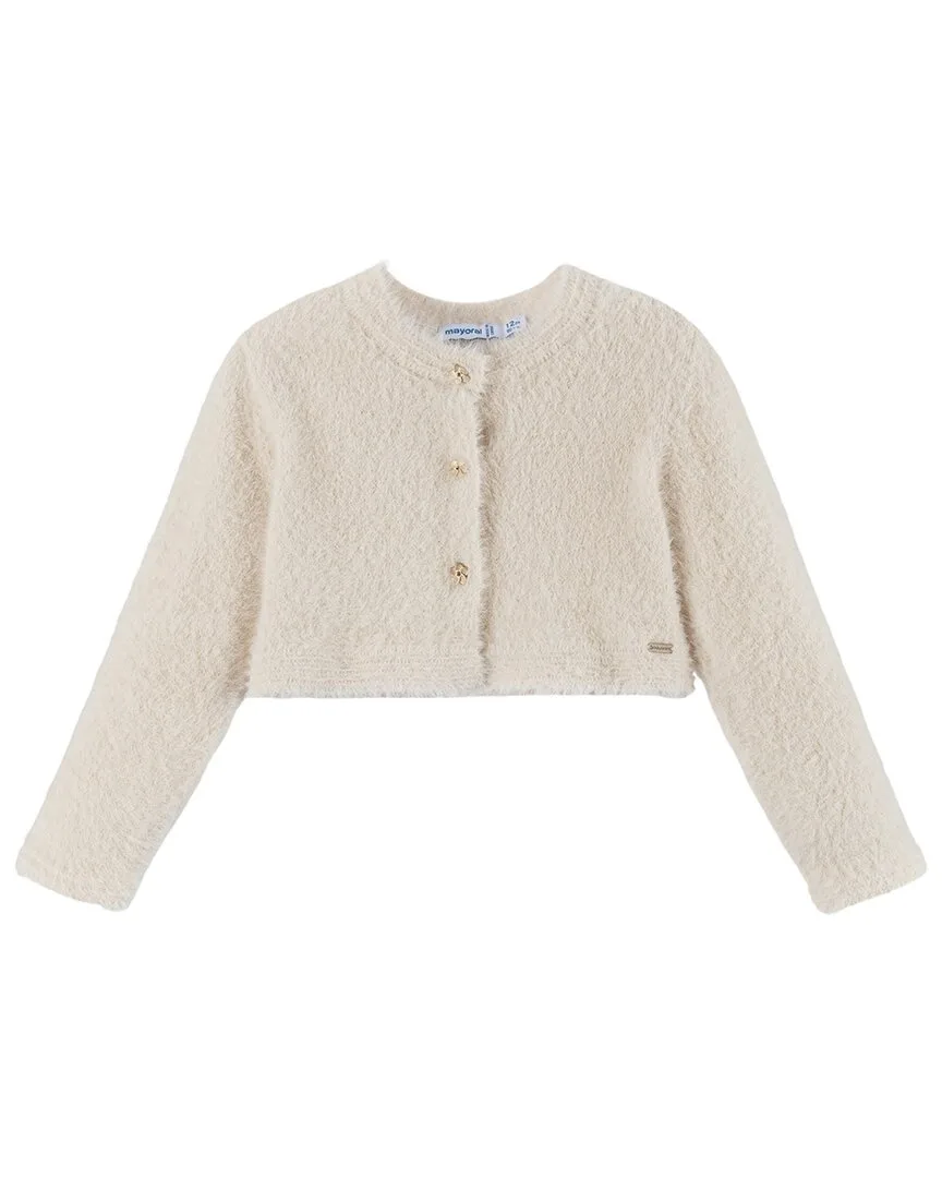 Knit Crop Cardigan by Mayoral