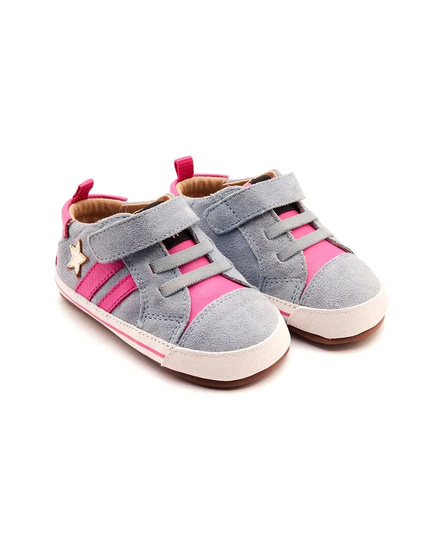 Wos Baby Leather & Suede Sneaker by Oldsoles