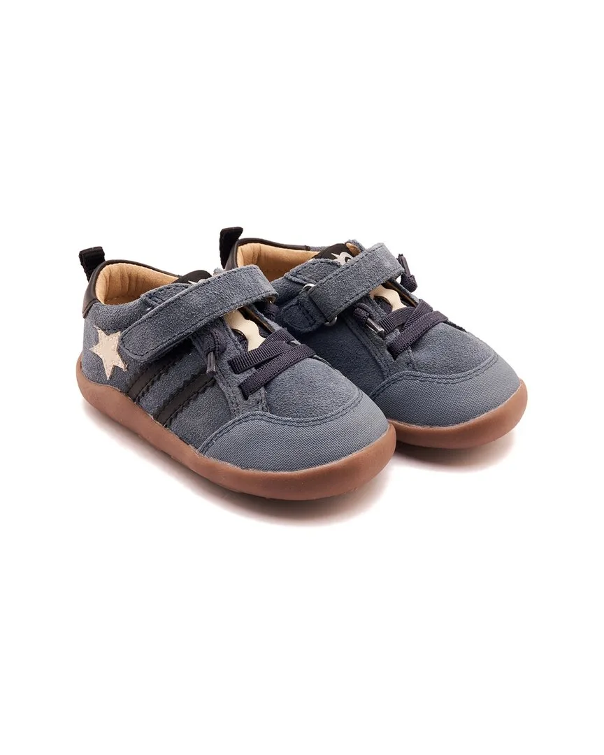 Wos Ground Leather & Suede Sneaker by Oldsoles