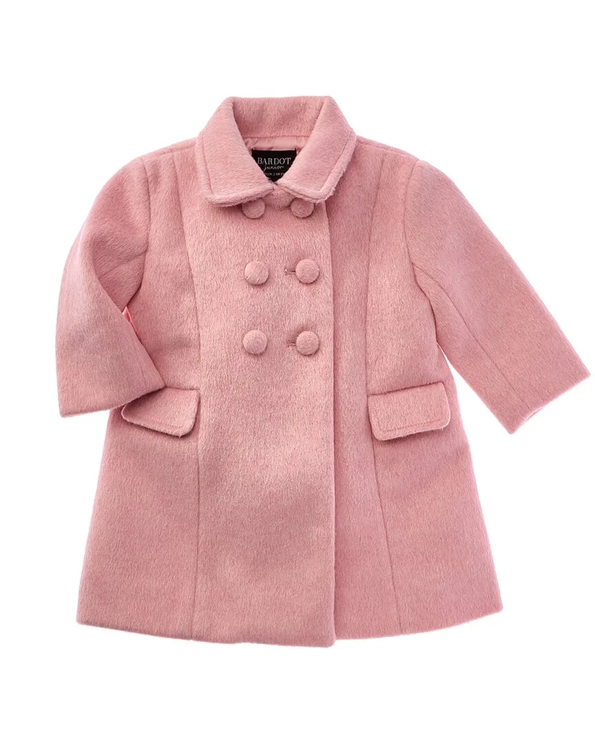 Leah Wool-Blend Coat by Bardot