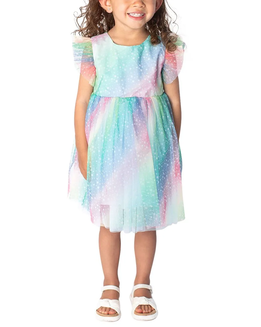 Rainbow Tulle Dress by Popatu
