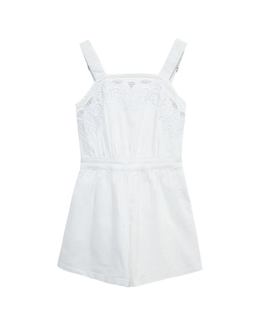 Embroidered Romper by Habitual