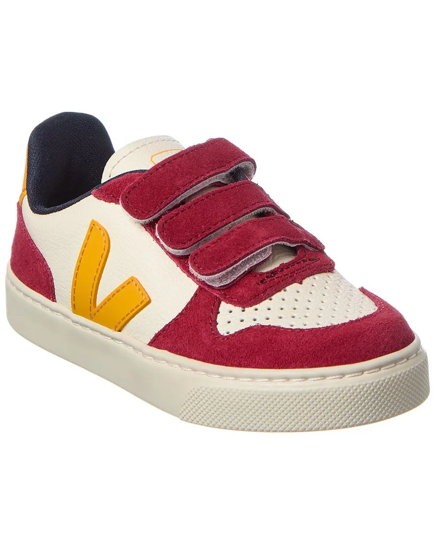Small V-10 Leather Sneaker by VEJA