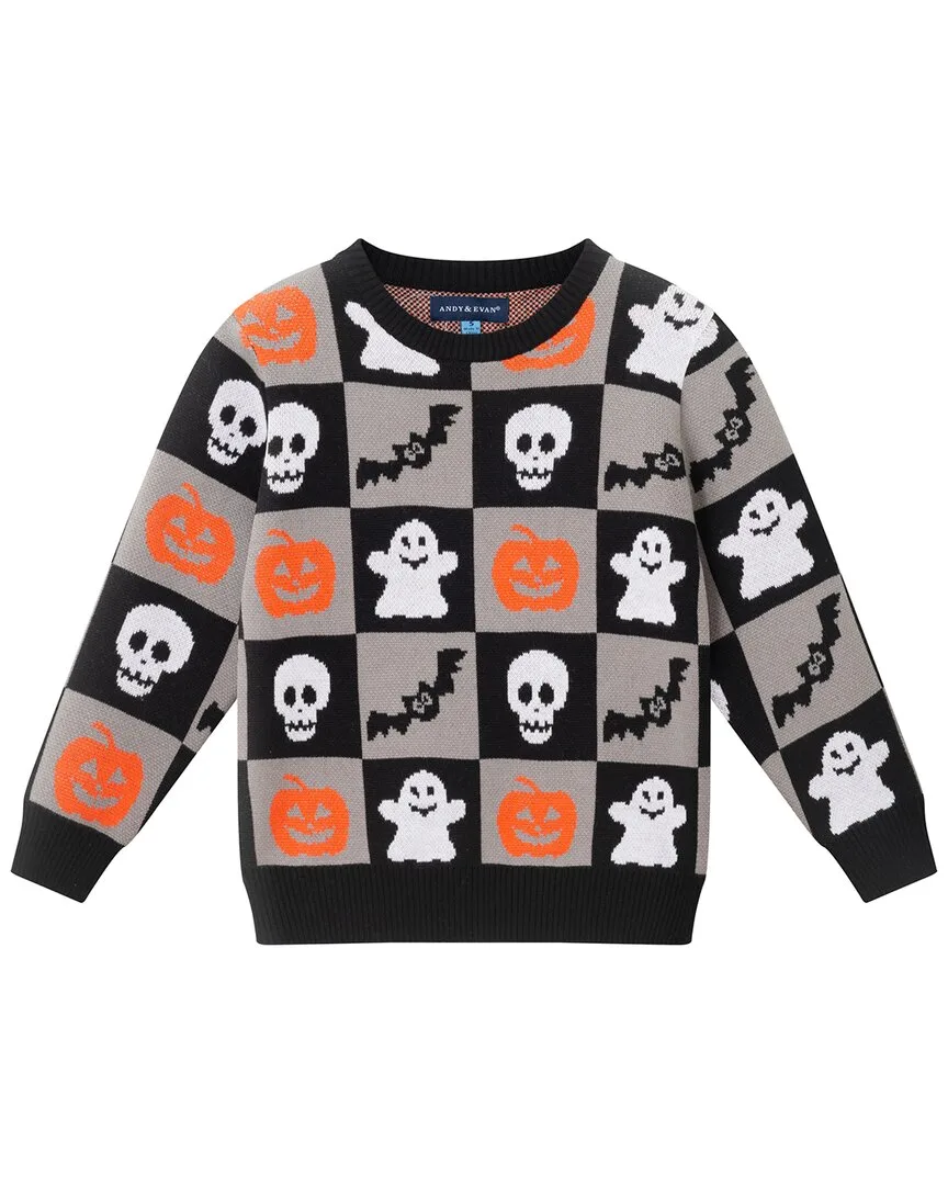 Graphic Sweater by Andy & Evan