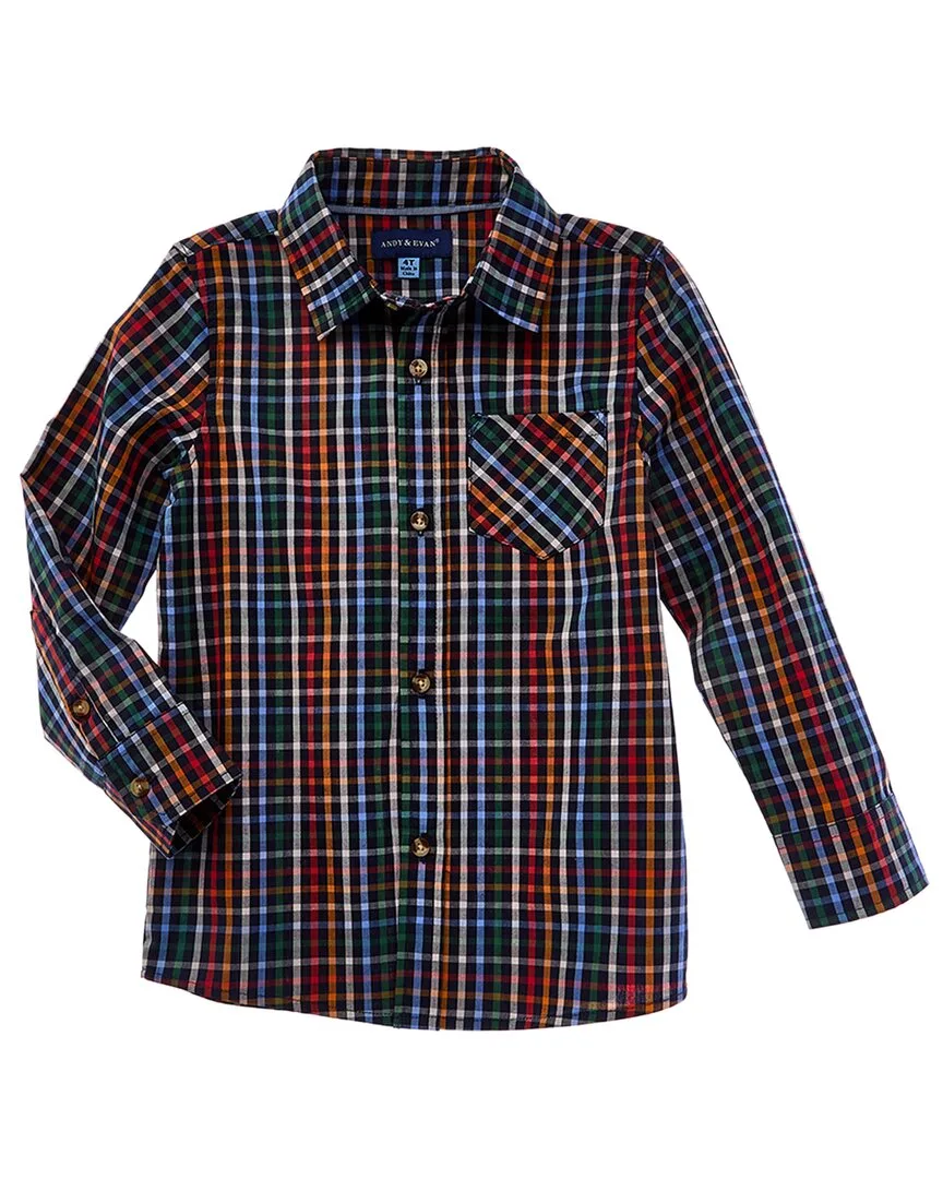 Plaid Button-Down by Andy & Evan