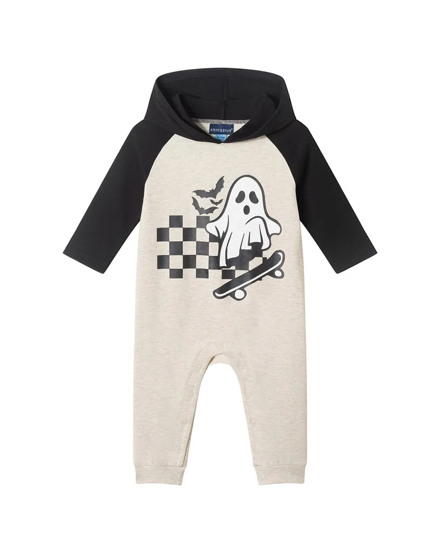 Hooded Romper by Andy & Evan
