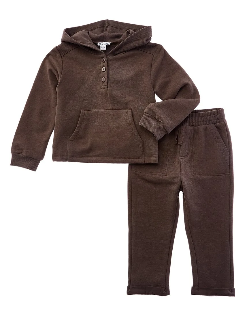 2Pc Adventure Hoodie & Pant Set by Splendid