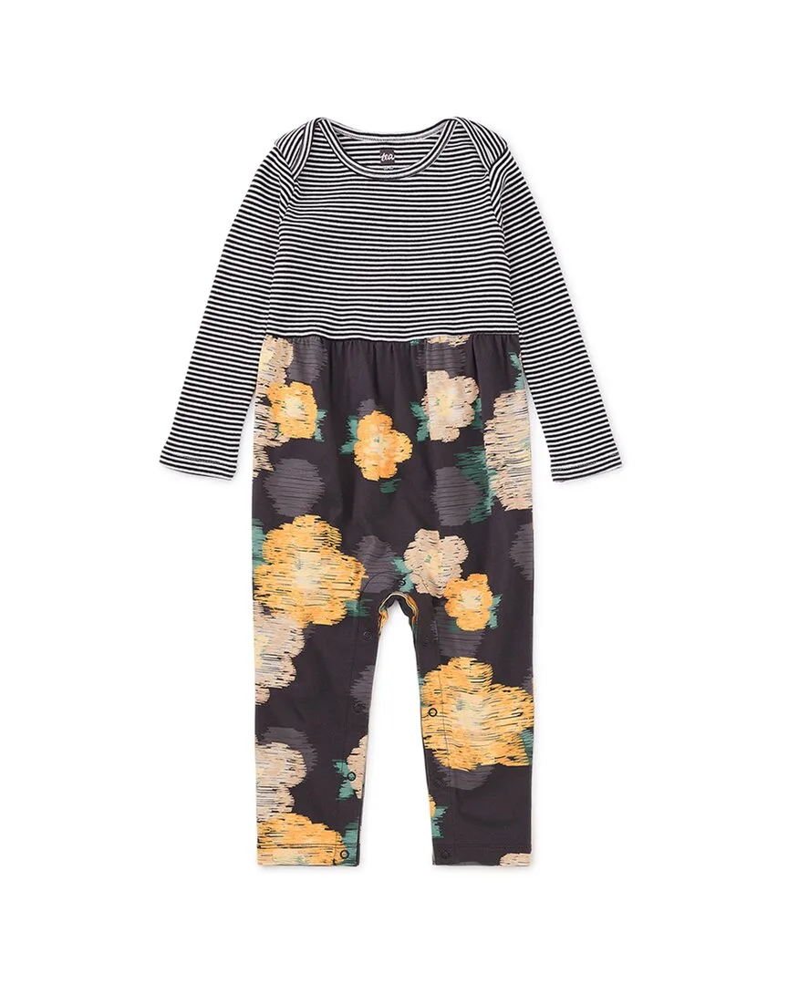 Print Mix Romper by Tea Collection