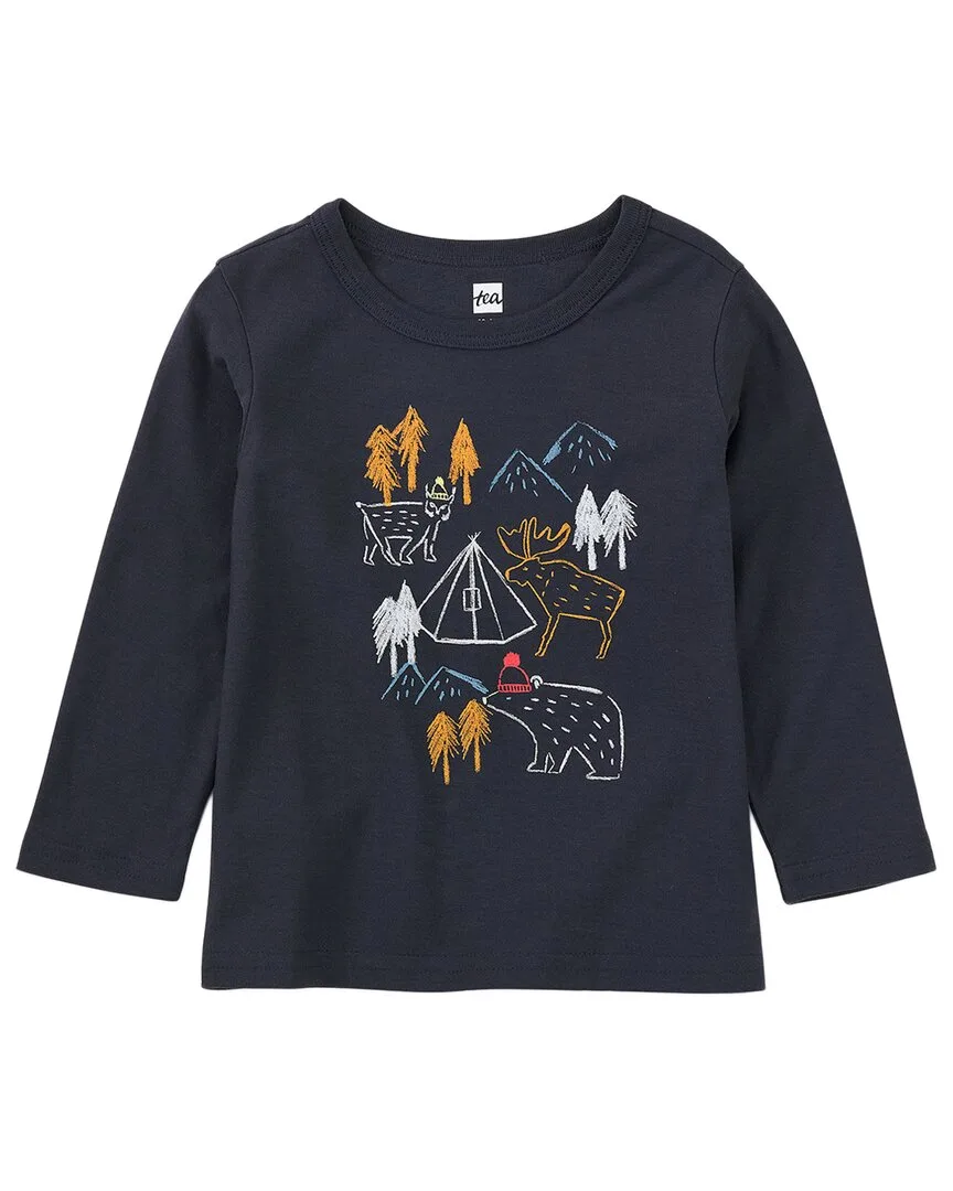 Camping Graphic T-Shirt by Tea Collection