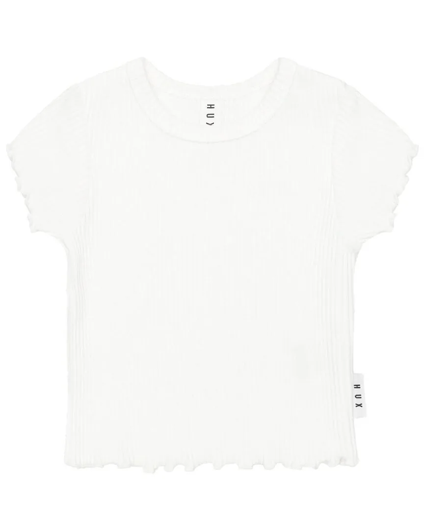 Rib T-Shirt by Huxbaby