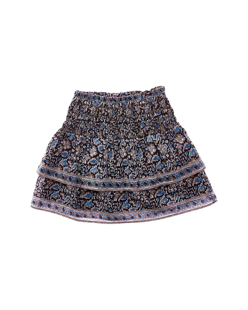 Amaki Border Print Skirt by Sea