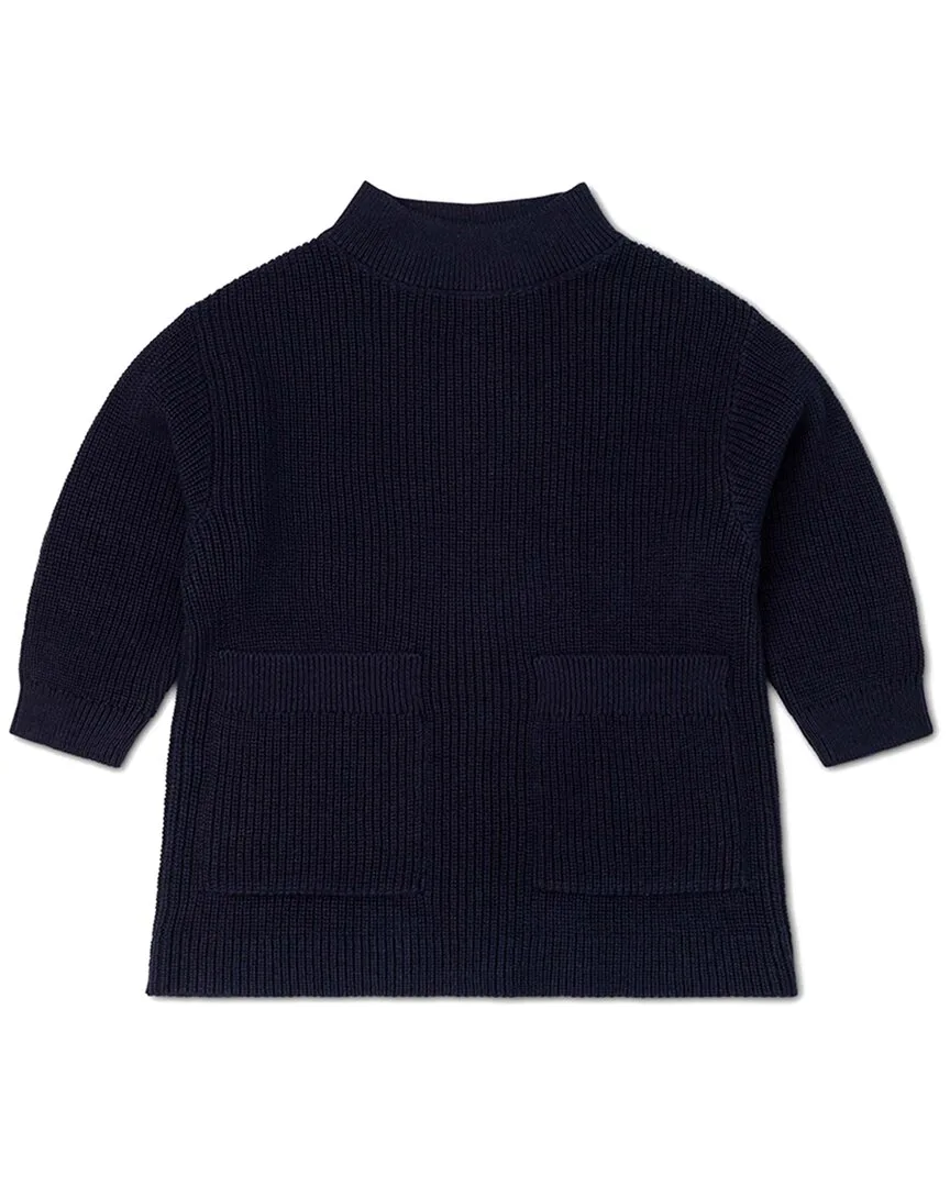 Sweater Pocket Dress by Monica  Andy