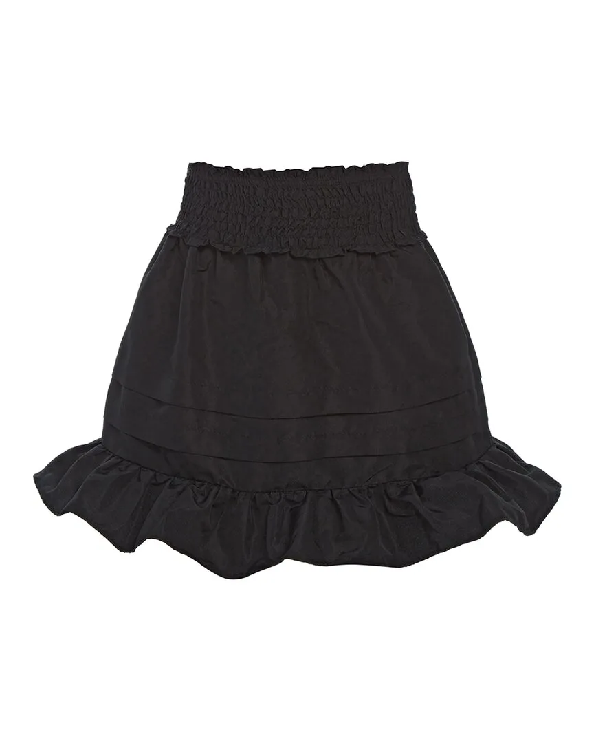 Diana Taffeta Smocked Skirt by Sea
