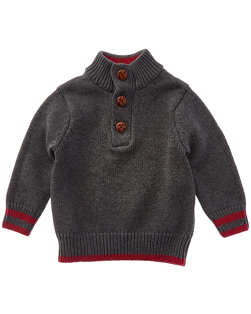 Button Placket Sweater by Hope & Henry