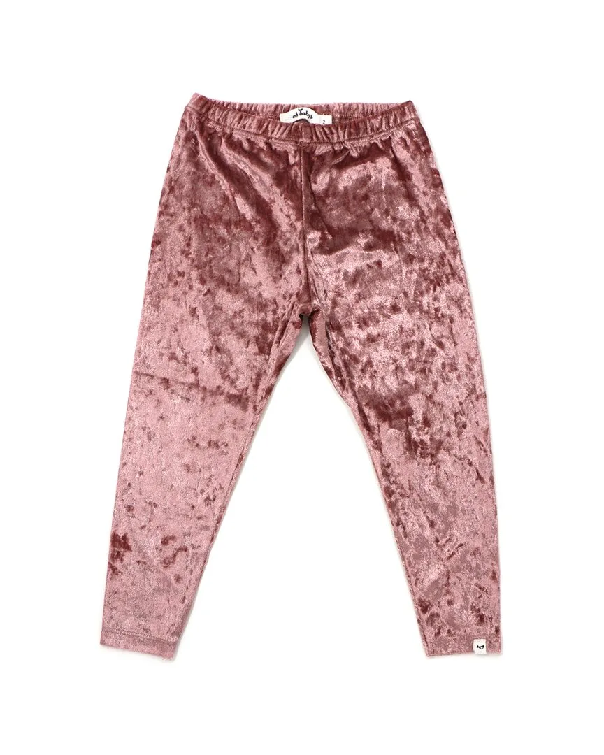 Luxe Velvet Legging by Oh Baby