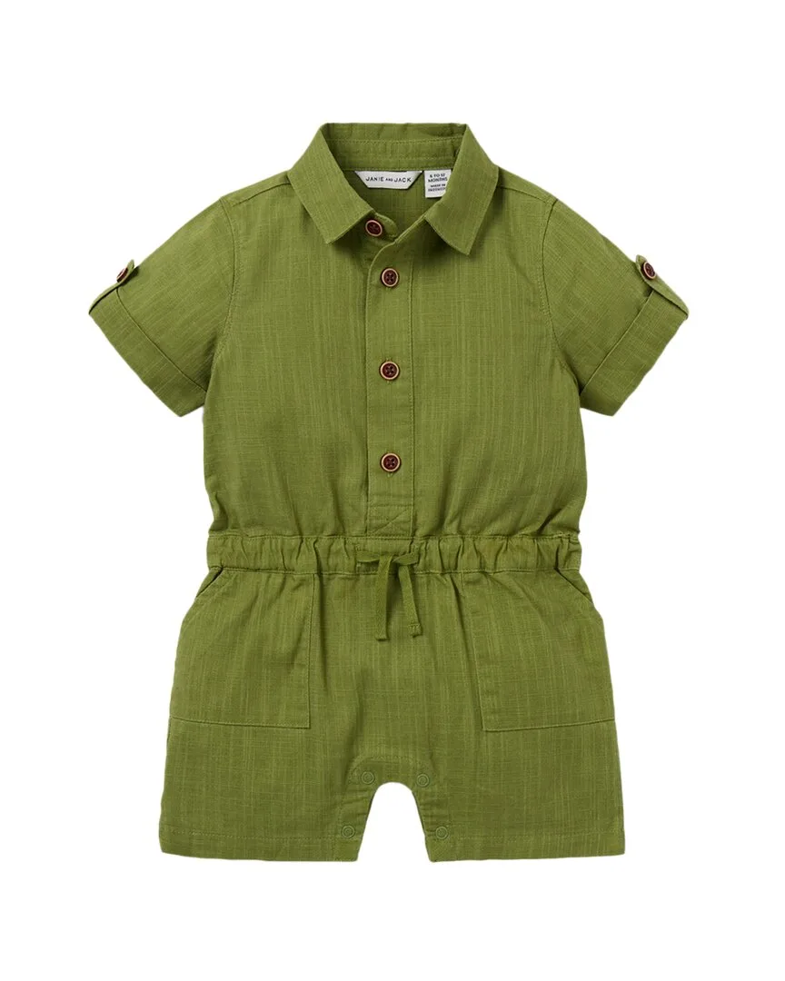 Utility Romper by Janie and Jack