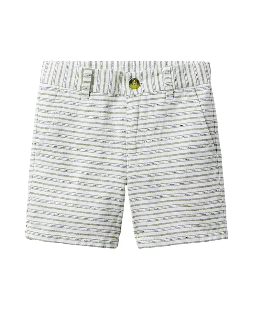 Striped Linen-Blend Short by Janie and Jack