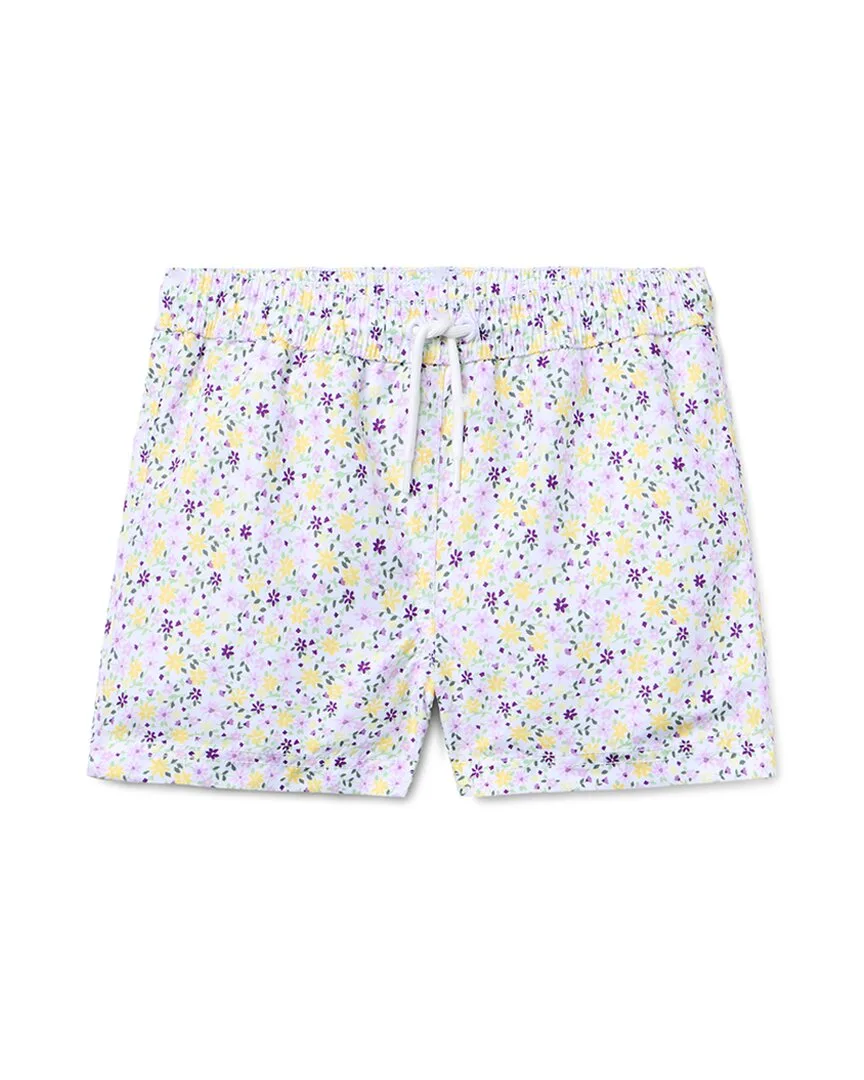 Recycled Ditsy Floral Swim Trunk by Janie and Jack