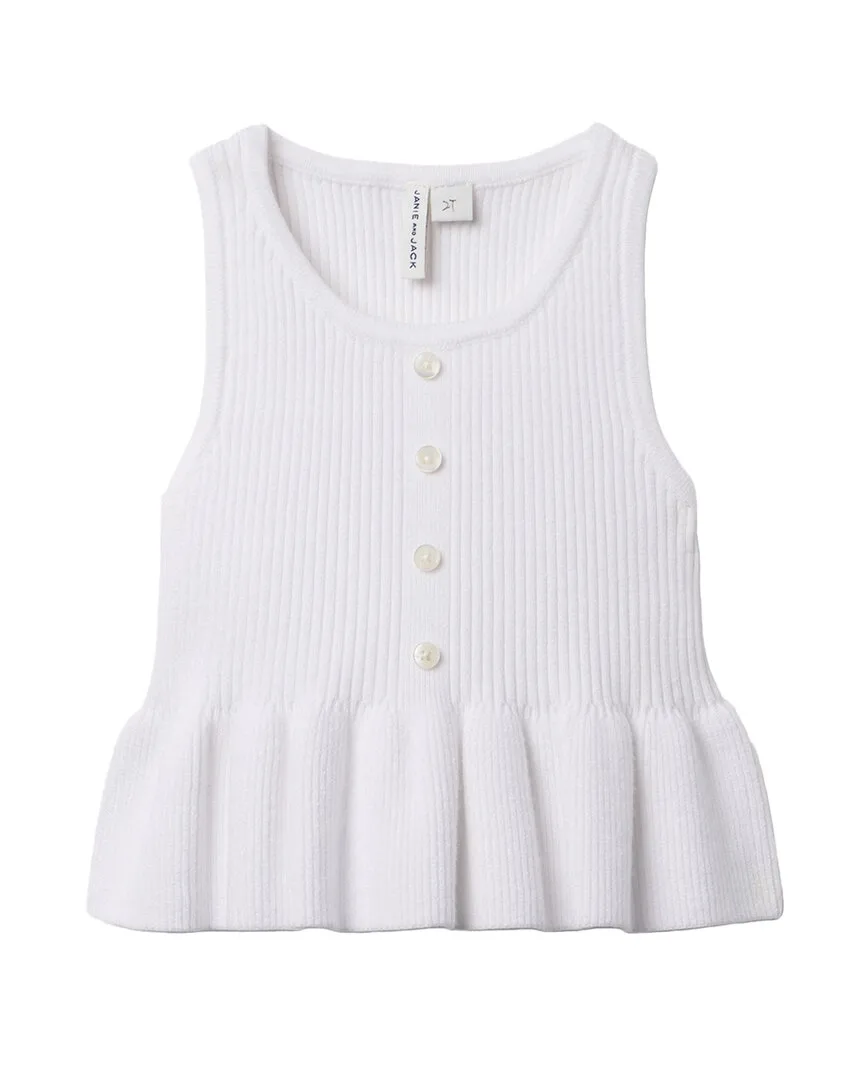 Peplum Sweater Top by Janie and Jack