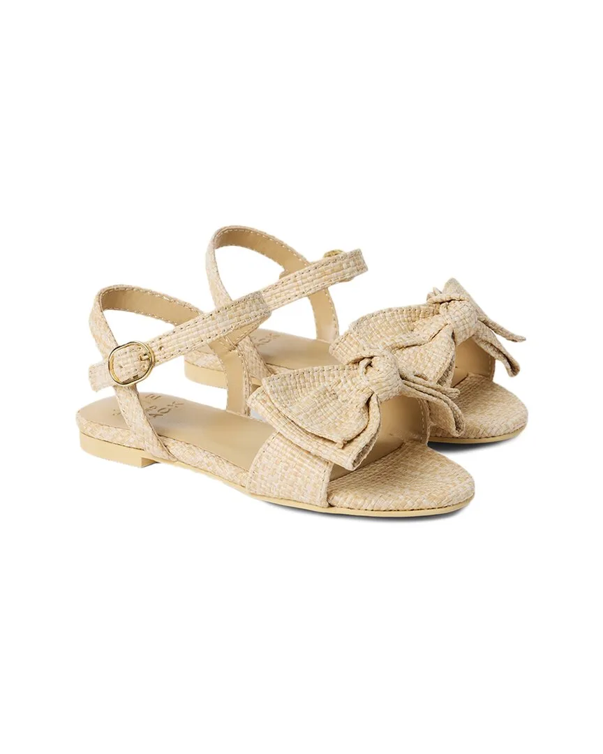Straw Bow Sandal by Janie and Jack