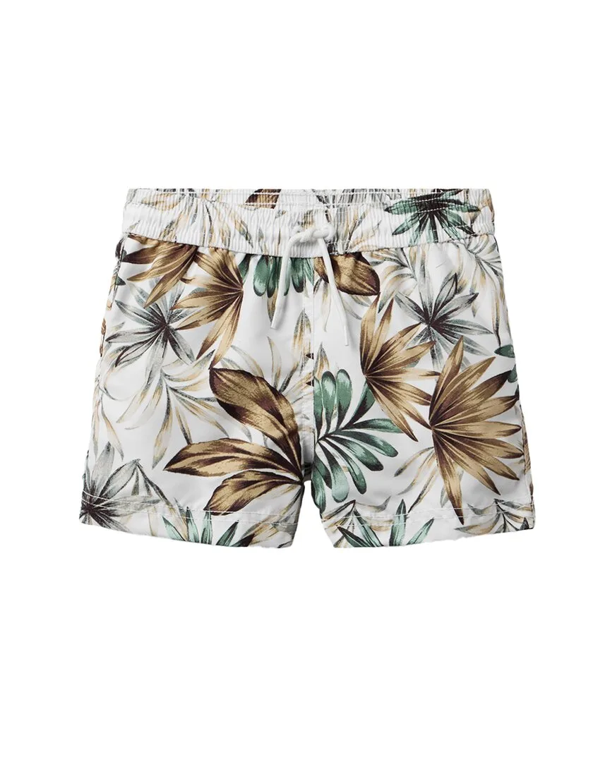 Recycled Leaf Swim Trunk by Janie and Jack