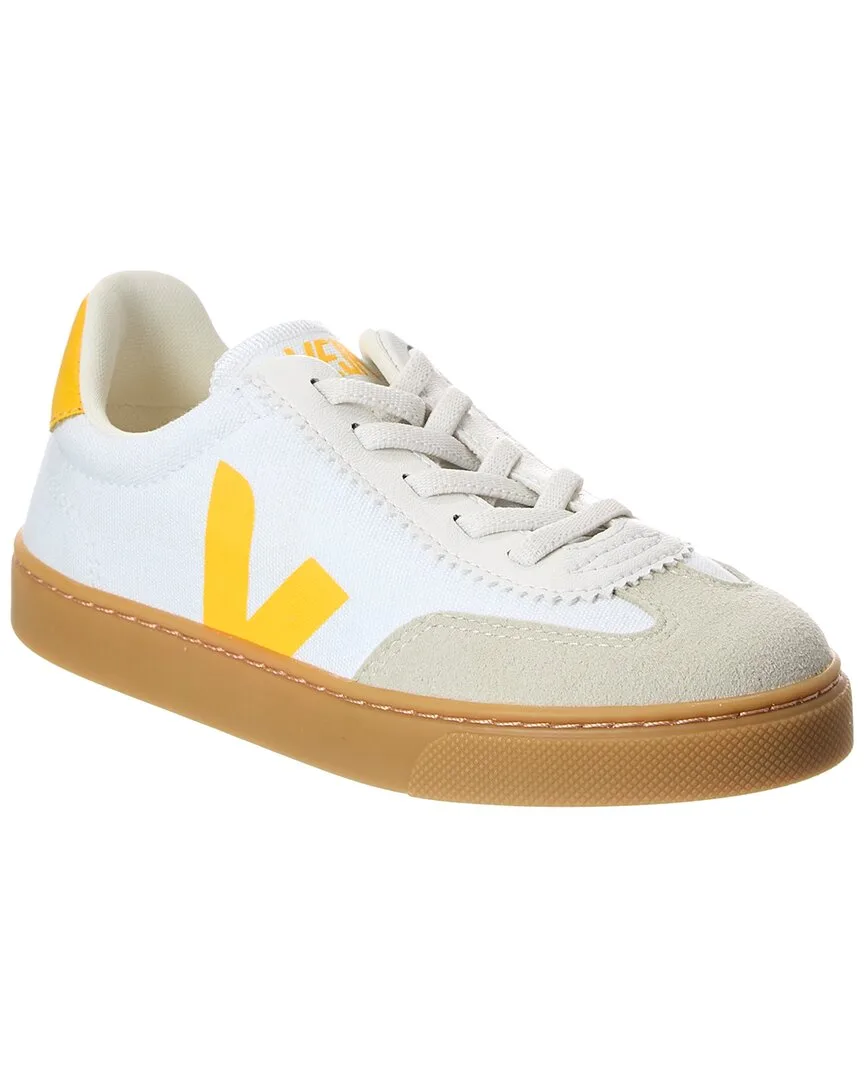 Small Volley Canvas & Suede Sneaker by VEJA