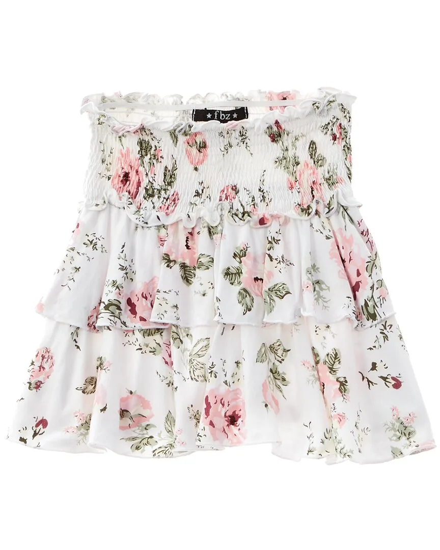Rib 2X2 Jersey Skirt by Flowers by Zoe