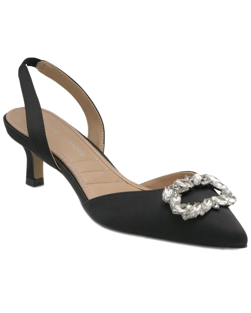 Suzer Satin Pump by Adrienne Vittadini