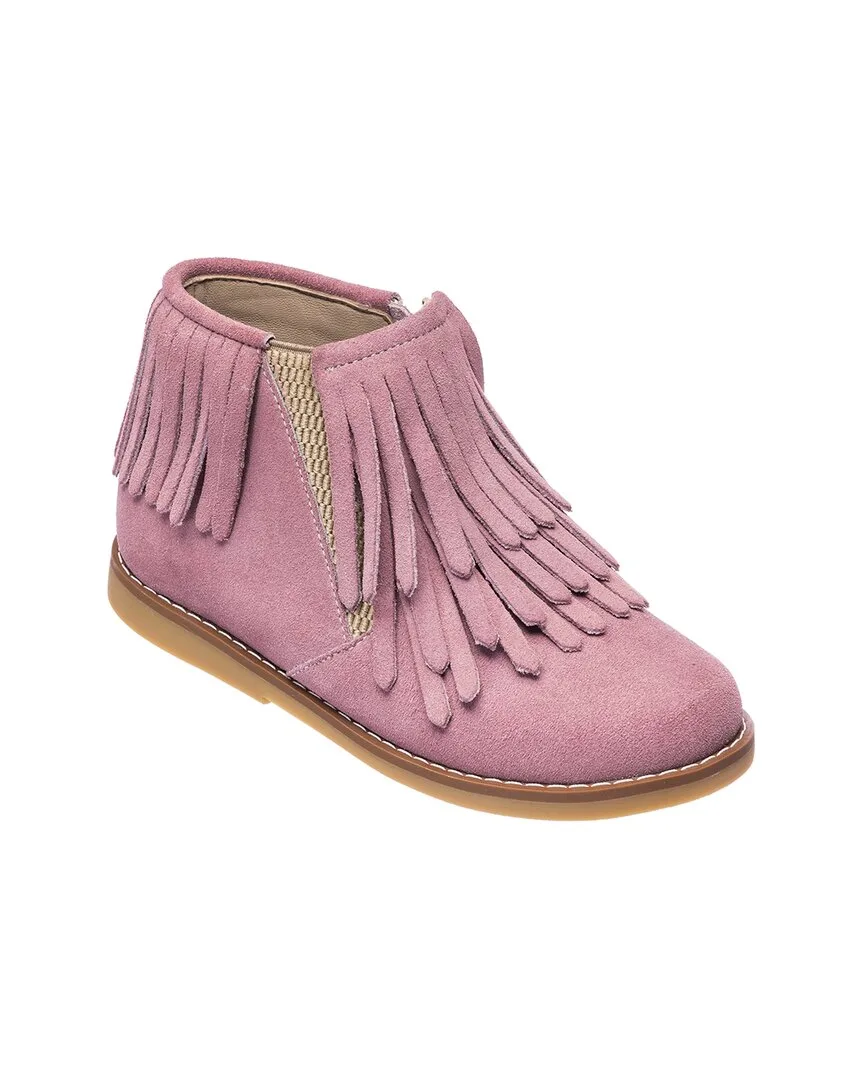 Fringe Leather Boot by Elephantito