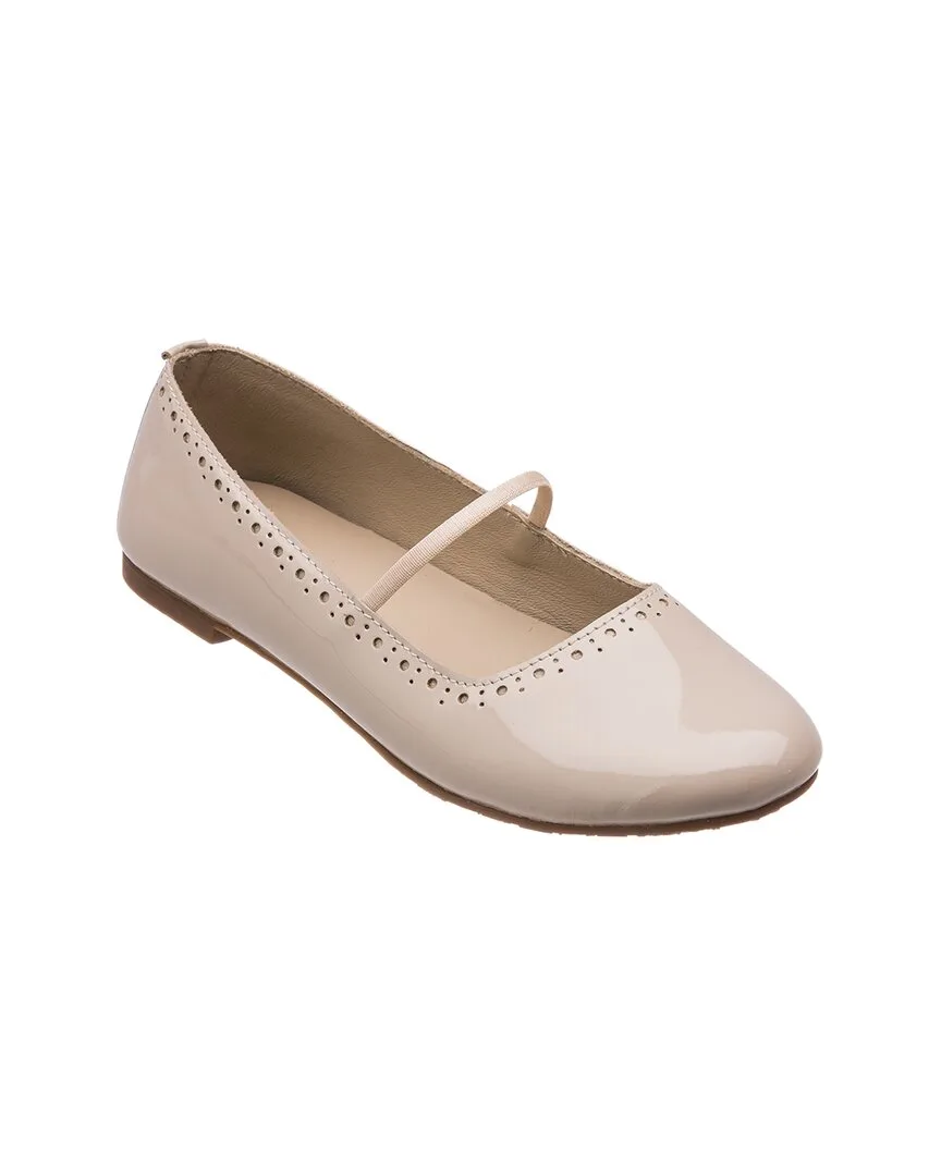 Sasha Leather Flat by Elephantito