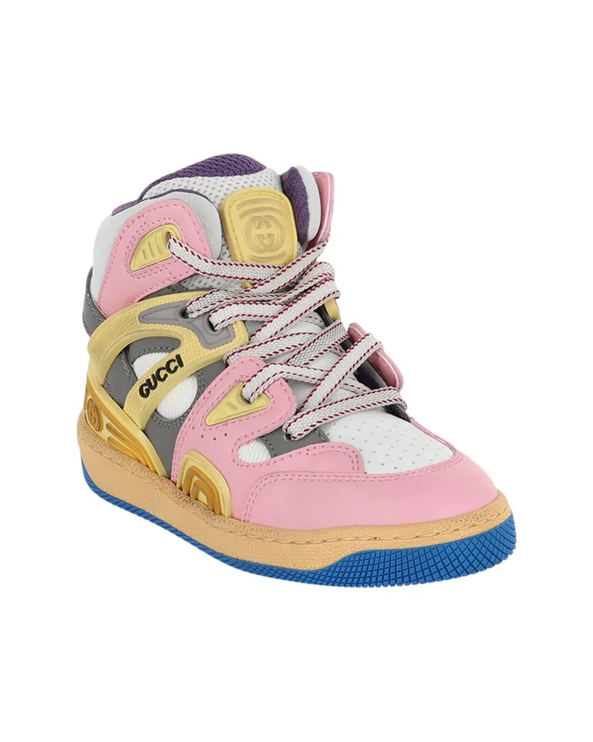 Colorblocked High-Top Sneaker by Gucci