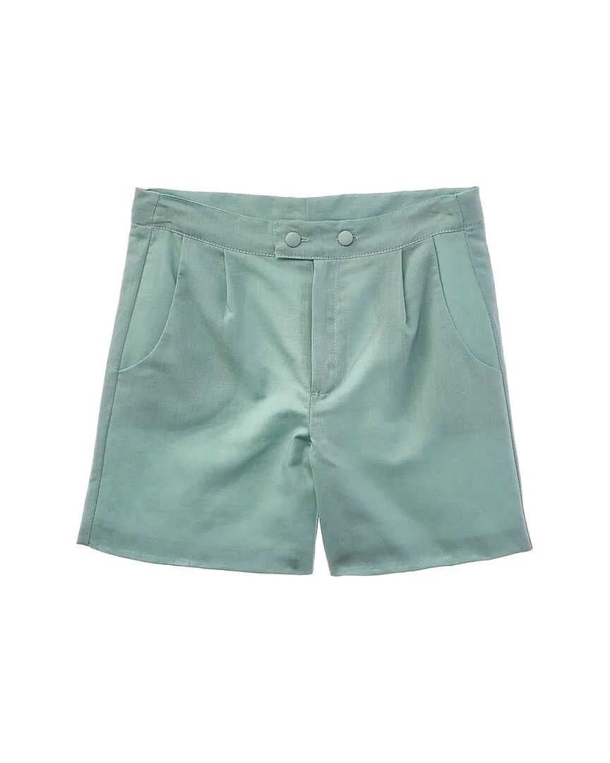 Celebration Linen-Blend Short by Pepa London