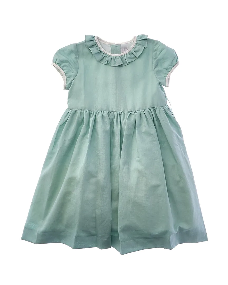 Occasion Linen-Blend Dress by Pepa London