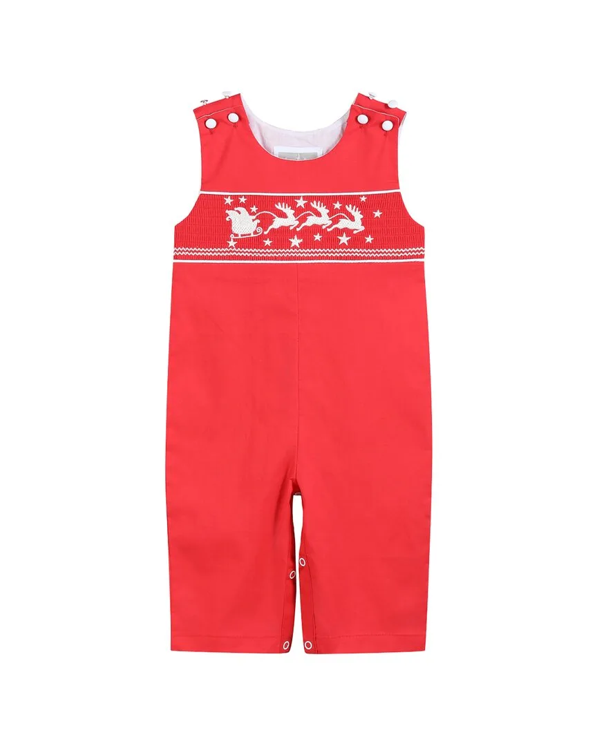 Smocked Overall by Lil Cactus