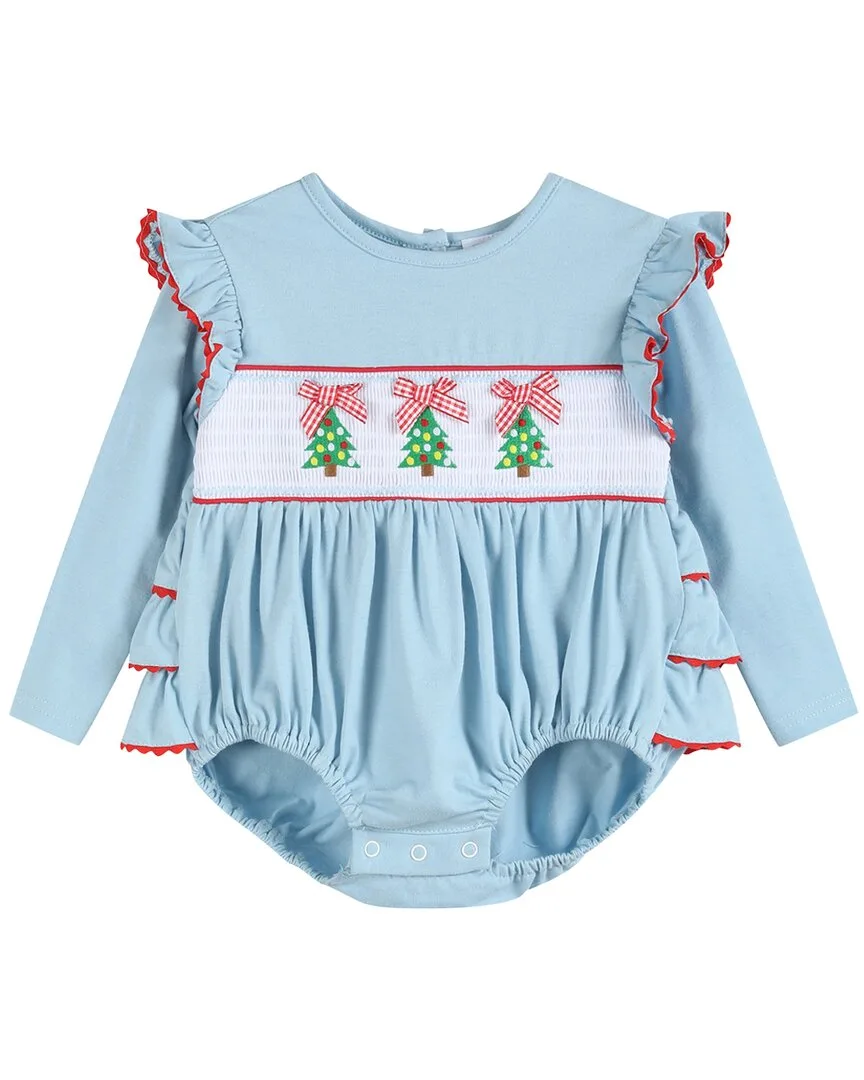 Smocked Romper by Lil Cactus