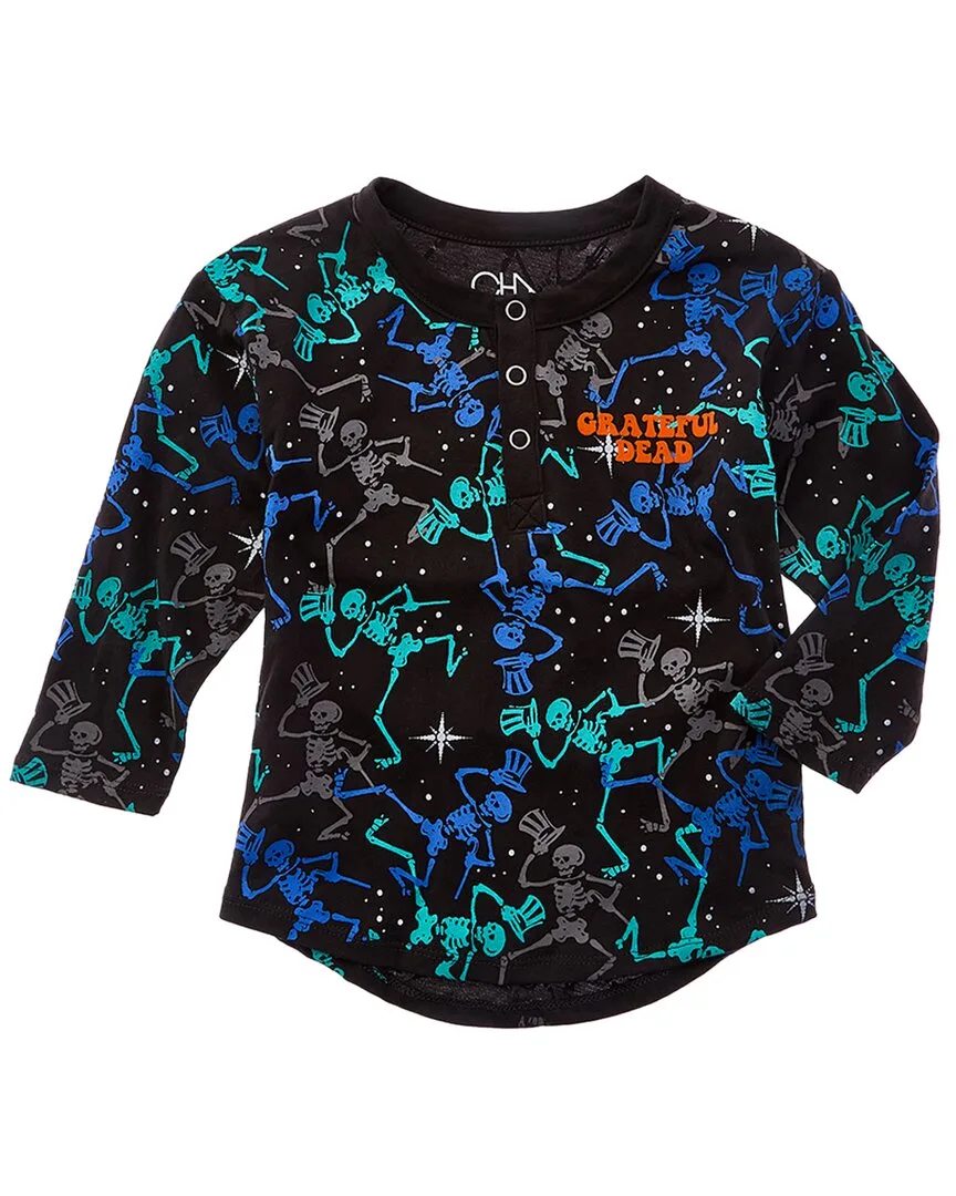 Grateful Dead Henley by Chaser