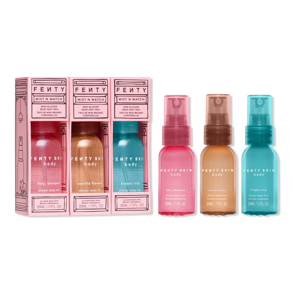 Mist N Match Mini Allover Body Mist Trio by FENTY SKIN body