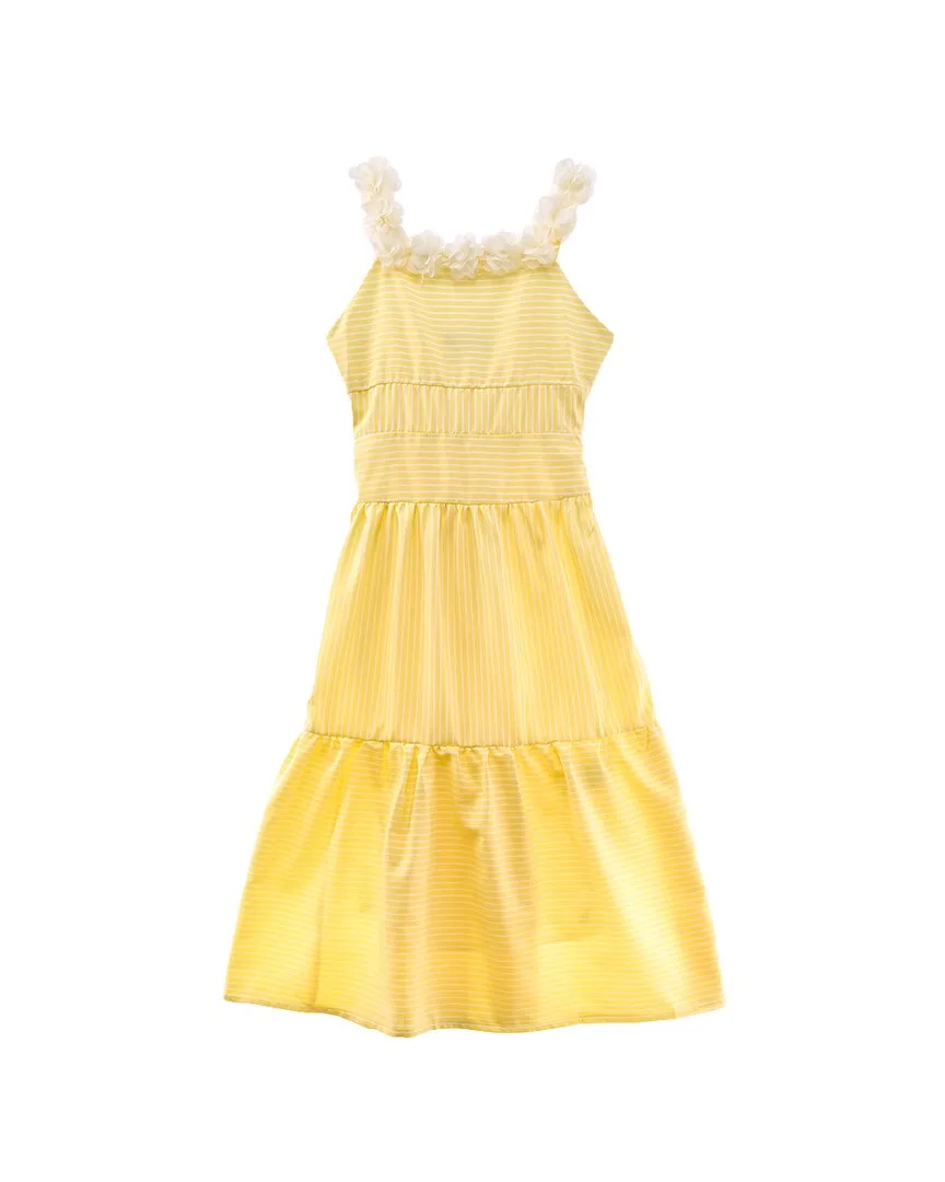 Striped Dress by Badgley Mischka